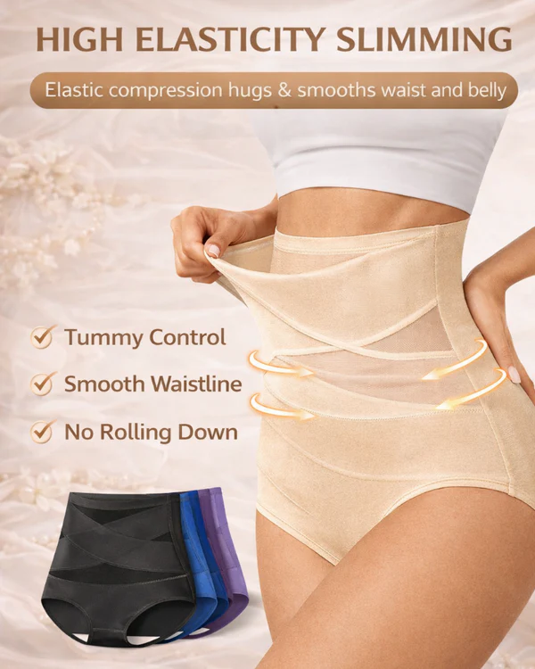 High-Waist Tummy Control Seamless Shaping Panties