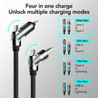 🔥Last Day 50% OFF🔥 -📲4-in-1 USB Charging Cable mFish fast charging MAX 240W⚡