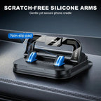 📱✨ 360° Rotating Foldable Phone Holder - Universal Compatibility with Anti-Slip Base for Desk, Car & Travel Use