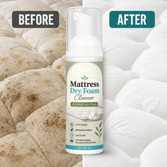 🎉Hot Sale 50% OFF🛏️✨No-Rinse Mattress Dry Foam Cleaner