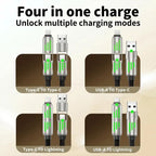 🔥Last Day 50% OFF🔥 -📲4-in-1 USB Charging Cable mFish fast charging MAX 240W⚡