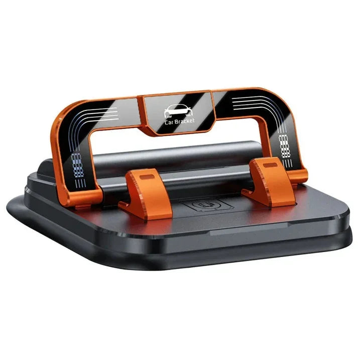 📱✨ 360° Rotating Foldable Phone Holder - Universal Compatibility with Anti-Slip Base for Desk, Car & Travel Use
