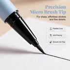 👁️Waterproof Fine Eyeliner Pen👁️ – 0.01mm Tip with Smudge-Proof Formula – Ideal for Precise, Long-Lasting Eye Makeup ⚡