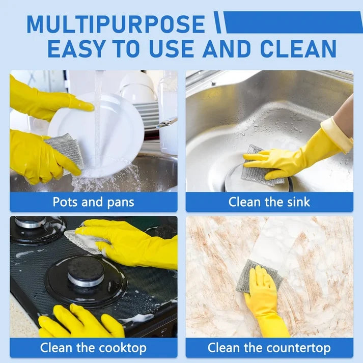 🔥Reusable Woven Cleaning Cloth—Powerful stain removal, gentle on surfaces
