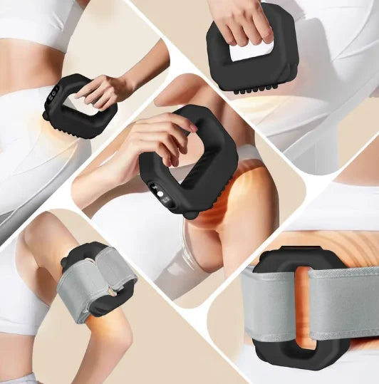 🚨 BLACK GONE! ACT FAST ⚡2026 New Fascia Ring R10™ 🔥 Cordless Waist & Back Muscle Recovery Massager | Adjustable Fit Up to 55"