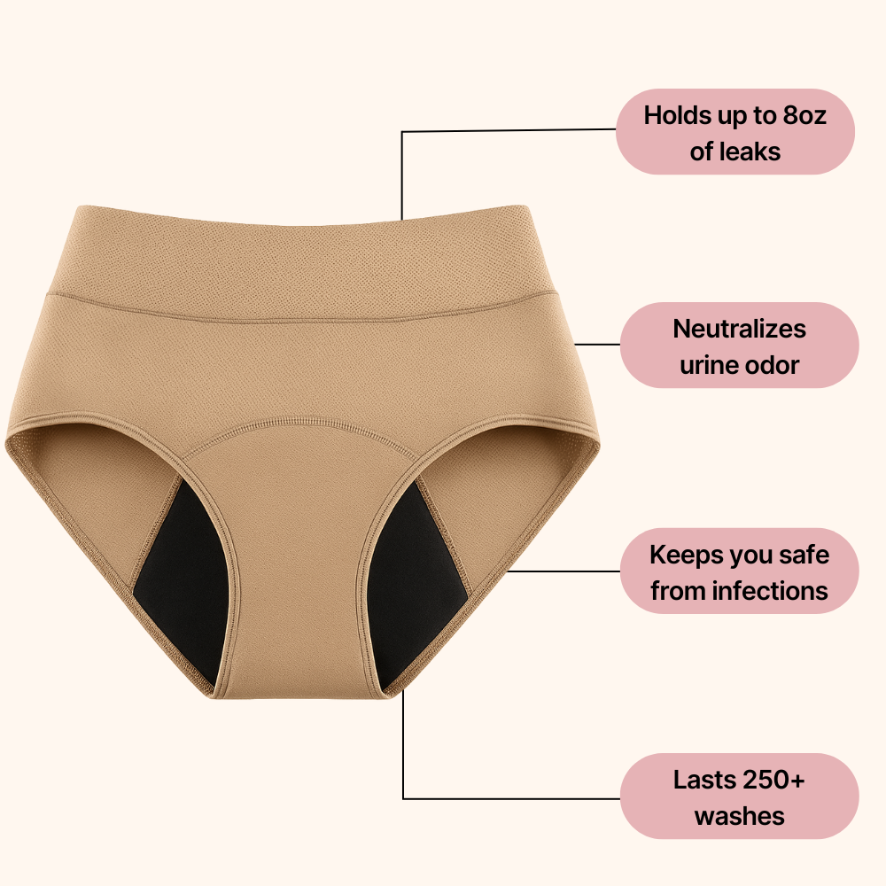 💖Buy 1 Get 3 Free 2026 HOT SALE🔥 LBMLBM™ 100% Leak-Proof Underwear 4-pack