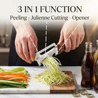 3-in-1 vegetable slicer and peeler – a kitchen essential!🔪