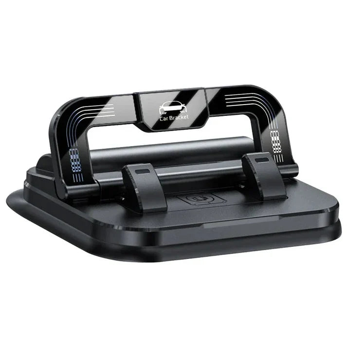 📱✨ 360° Rotating Foldable Phone Holder - Universal Compatibility with Anti-Slip Base for Desk, Car & Travel Use