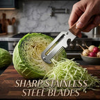 3-in-1 vegetable slicer and peeler – a kitchen essential!🔪
