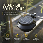 ☀️ Solar Outdoor Lights – Easy Wireless Garden Lighting