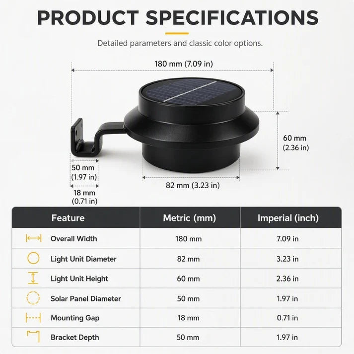 ☀️ Solar Outdoor Lights – Easy Wireless Garden Lighting